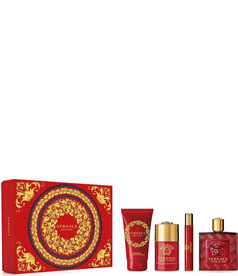 versace foame|versace flame gift set.